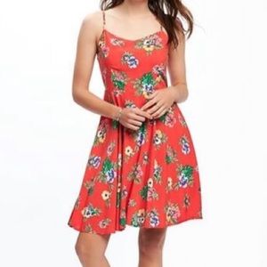 Old Navy cami fit and flare dress